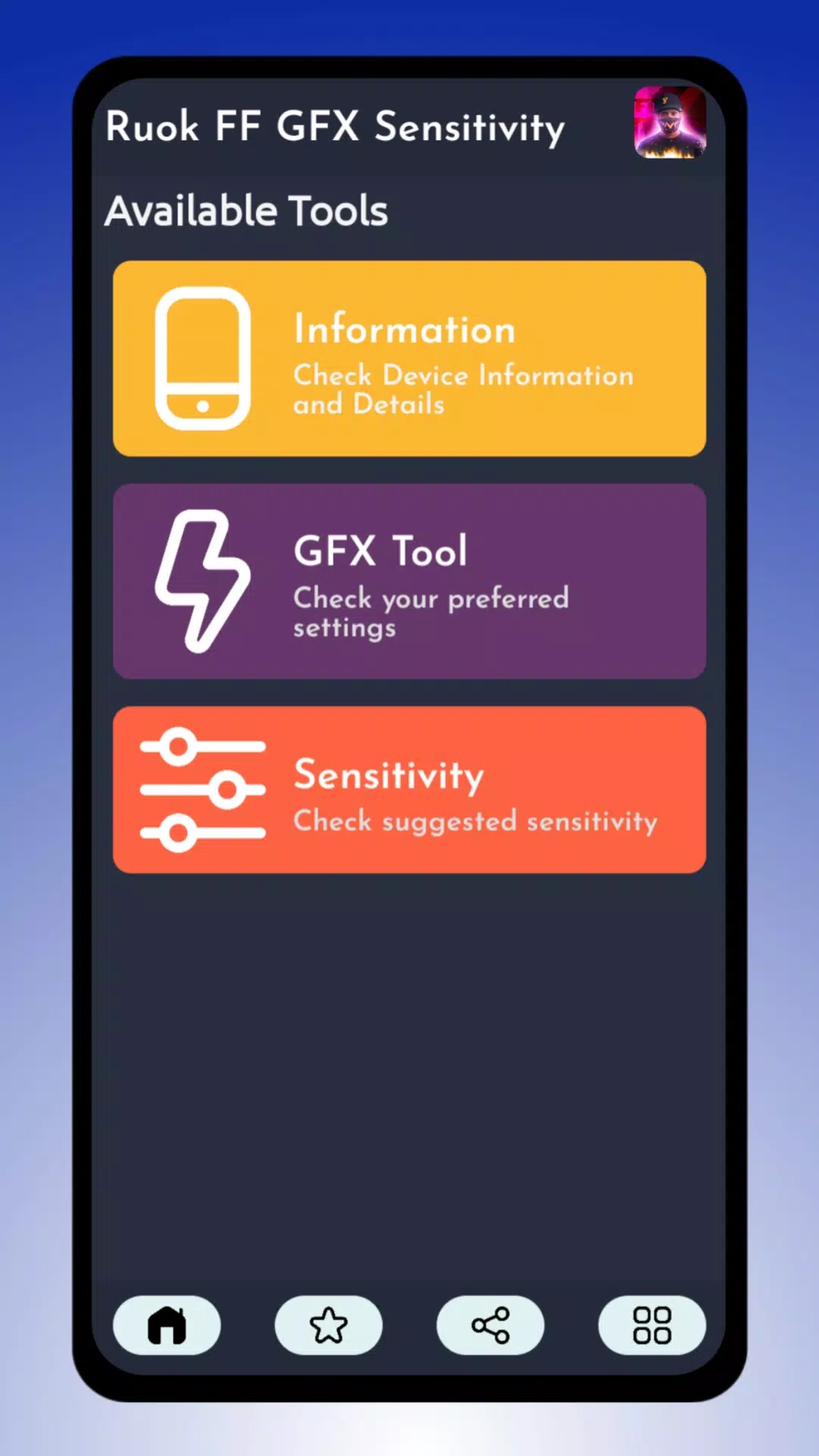 White444 Onetap GFX Sensi Tool para Android - Download