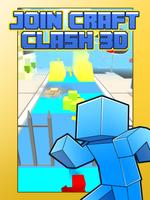 Join Clash 3D Craft Run постер