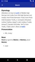 German Etymology Dictionary capture d'écran 1