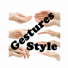 آیکون‌ Gestures Style