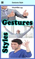 Gestures Style الملصق