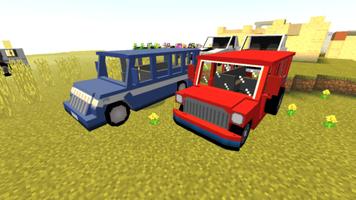 MCPE Vehicles Cars Mod پوسٹر
