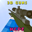 MCPE Gun 3D Mod Weapon