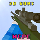 MCPE Gun 3D Mod Weapon-icoon