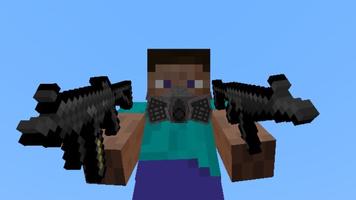 MCPE Gun 3D Mod Weapon 截图 2