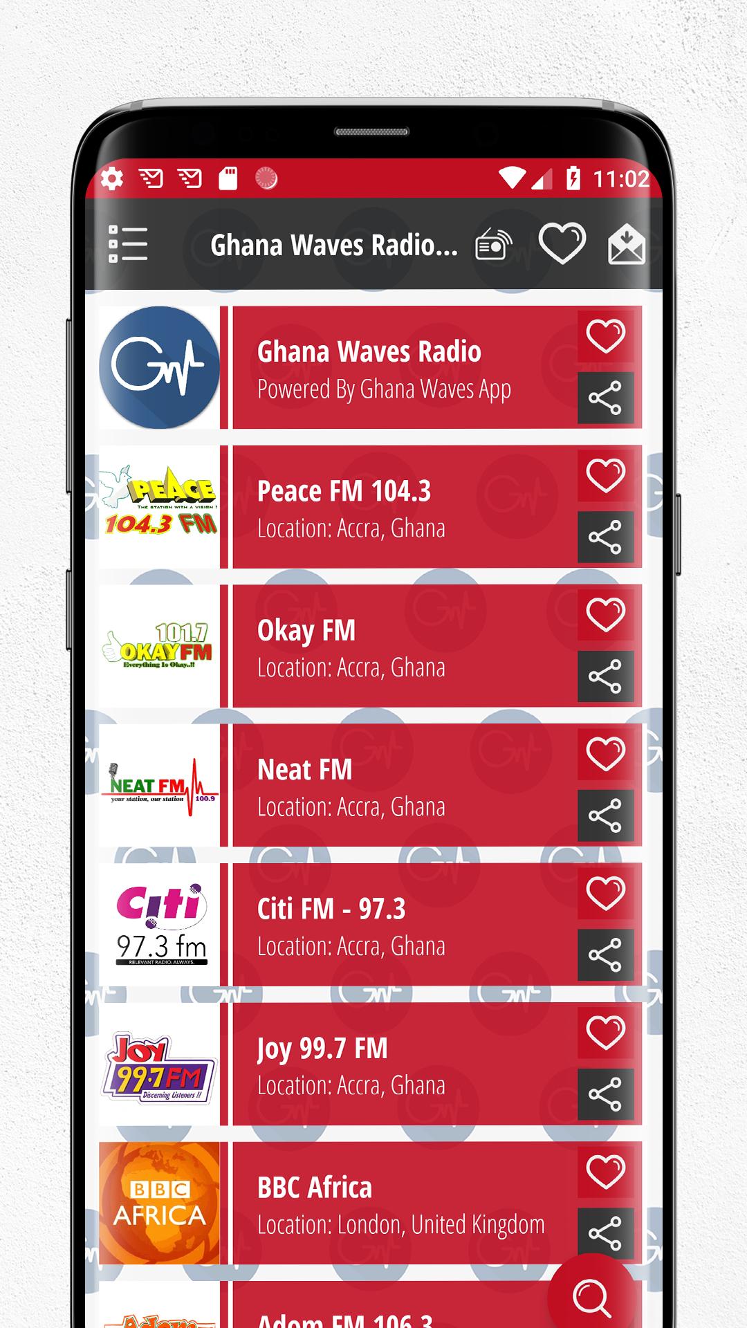 Ghana Waves Radio, TV Stations for Android - APK Download