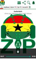 Ghana Zip TV & Radio Stations تصوير الشاشة 3