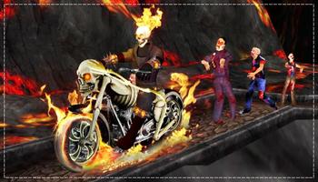 Ghost Moto Rider Affiche