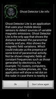 Ghost Detector Lite تصوير الشاشة 2