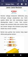 Belajar Elektronika capture d'écran 3