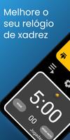 Relógio de xadrez Cartaz