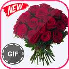 Rosas Animadas GIF icône
