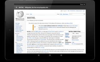 3 Schermata MHT/MHTML Reader