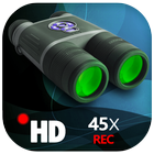 Night Vision Camera - Binoculars 45x Zoom icône