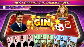Gin Rummy -Gin Rummy Card Game 海报