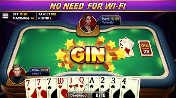 Gin Rummy - Permainan Kartu syot layar 1