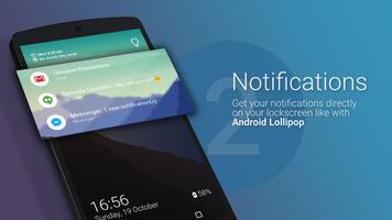 Bottom Slider - Lock screen Cartaz