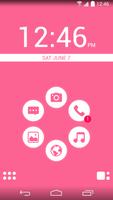 Basic Pink Theme for Smart Lau 스크린샷 1