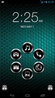 Metal Theme for Smart Launcher الملصق