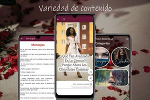 2 Schermata Frases Seductoras, Mensajes