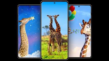 Giraffe Wallpapers Plakat