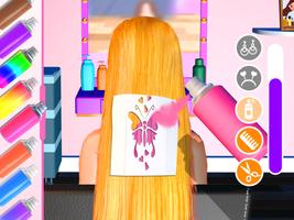 Hair Salon Makeover Girl Games โปสเตอร์