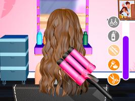 Hair Salon Makeover Girl Games Ekran Görüntüsü 2