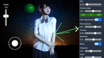 Portrait Photography Simulator syot layar 2