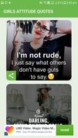 Girl attitude quotes pictures screenshot 3
