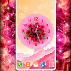 Analog 4K Girly Clock Themes Zeichen