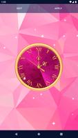 Analog 4K Girly Clock Themes ảnh chụp màn hình 3