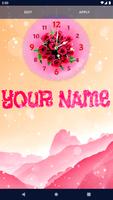 Analog 4K Girly Clock Themes ảnh chụp màn hình 1