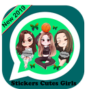 stickers cutes girls APK