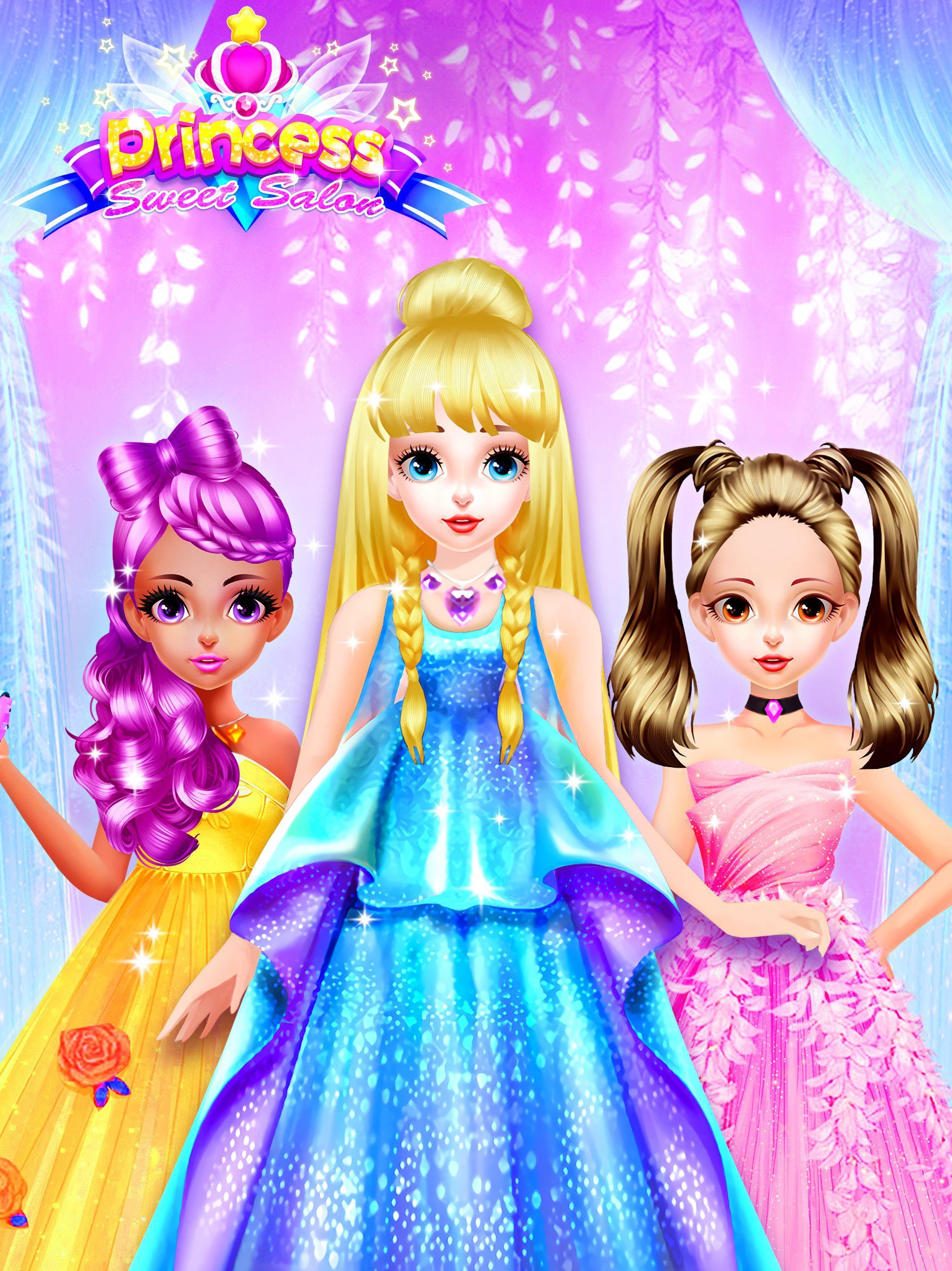 Princess Dress up Games - Princess Fashion Salon for ...