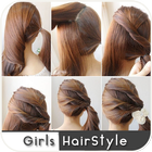 Girls Hair Style Design - Video Tutorial icône