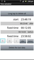 Time calculator Screenshot 2
