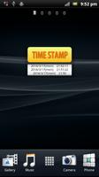 برنامه‌نما Time stamp عکس از صفحه