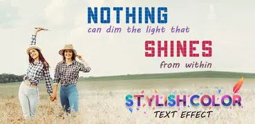 Stylish Color Text Effect