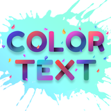 Stylish Color Text Effect أيقونة