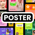 Poster Maker With Name & Image simgesi