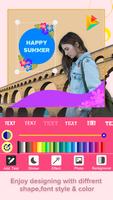 Poster Maker With Name & Image syot layar 3