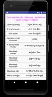 Spoken English in Telugu-poster