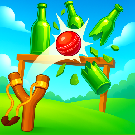 Bottles Knock Down Hit Game