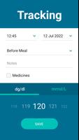 Glucose Tracker - Diabetes Log Ekran Görüntüsü 1