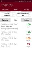 eGlucoMonitor – Sugar & Diabetes Monitor App screenshot 3