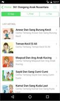 361 Dongeng Dan Cerita Anak Nusantara, Indonesia 스크린샷 2