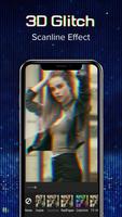 3D Glitch Photo Effects Camera ảnh chụp màn hình 1