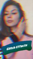 برنامج تصميم Glitch تصميم الفيديو والصور وتأثيرات الملصق