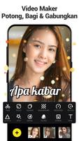Edit video foto dengan lagu poster
