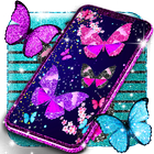 Glitter butterfly wallpapers biểu tượng